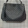 Roc Ronoco Bags^Annie Black Checked Print Handbag