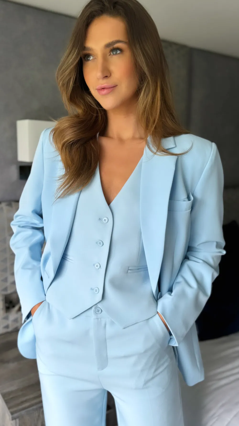 arlo_blue_blazer_0.webp ATTENTIF Blazers^Arlo Blue Blazer