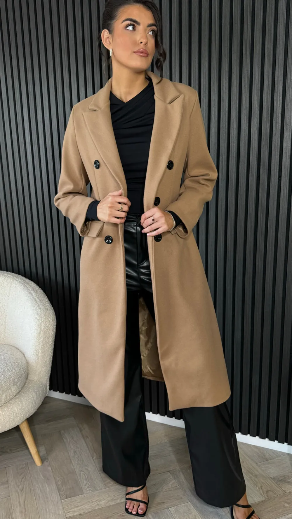 baldwin_camel_midi_length_1.webp PARIS FASHION SHOPS Coats & Jackets^Baldwin Camel Midi Length Coat
