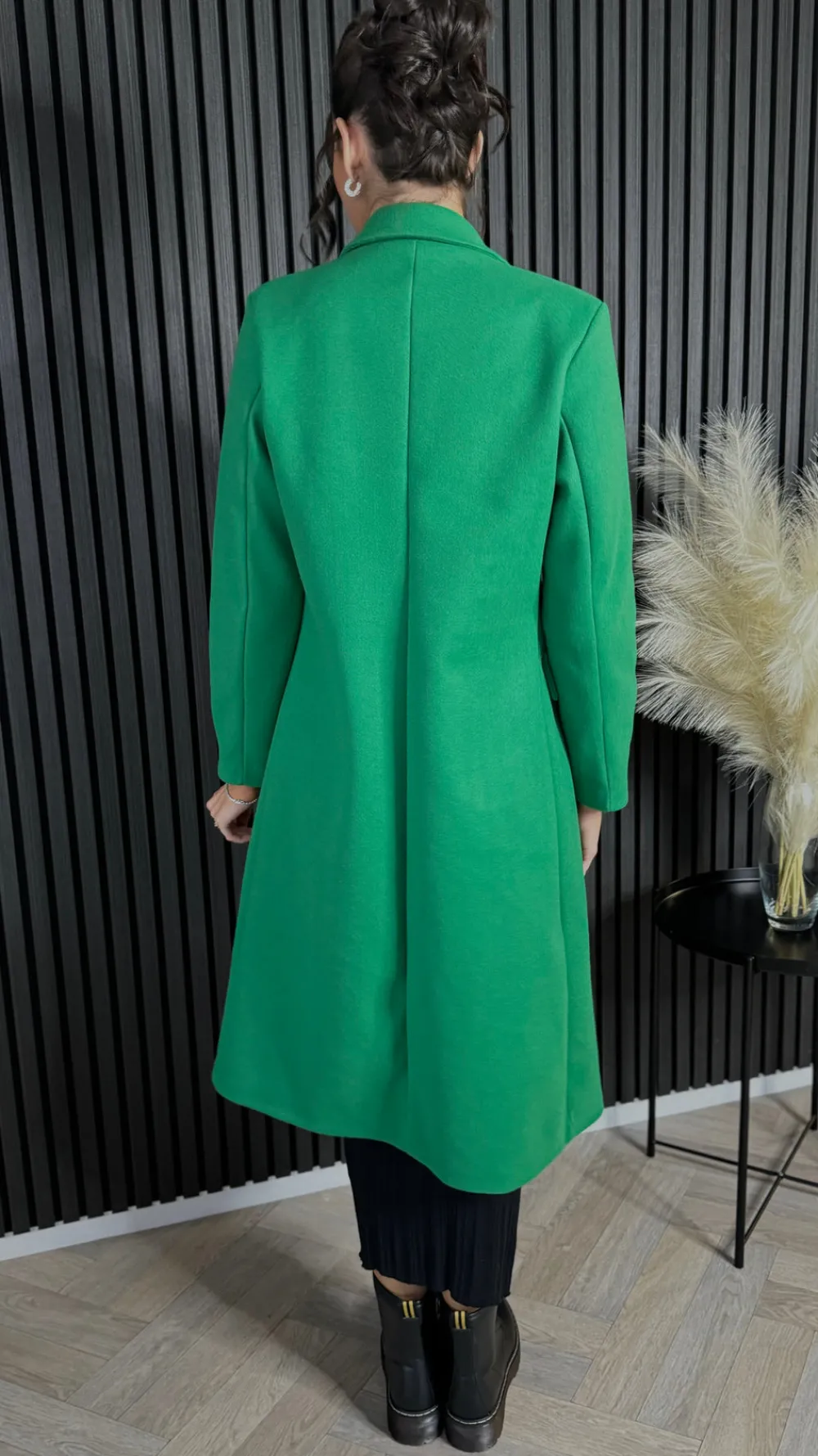 baldwin_green_midi_length_4.webp PARIS FASHION SHOPS Coats & Jackets^Baldwin Green Midi Length Coat