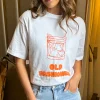 BESTSELLER Tops^Belle White Graphic 'Old Fashioned' Printed T Shirt