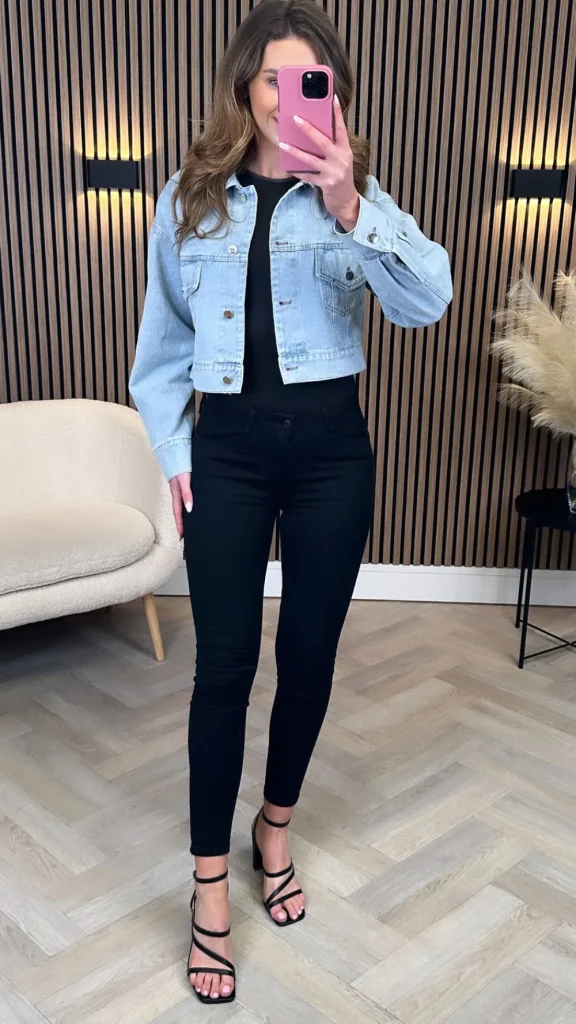 COPPEROSE Coats & Jackets^Blanche Light Blue Denim Jacket