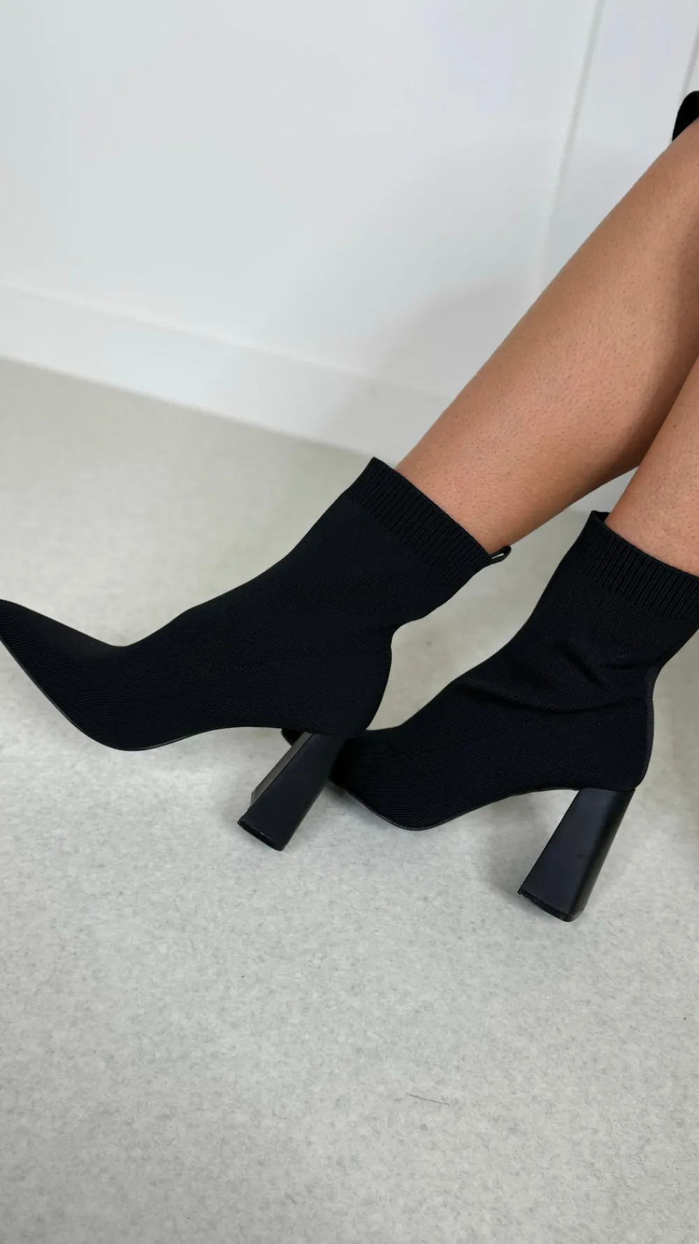 dani_black_sock_boots_0.webp JOIA Heels | Boots^Dani Black Sock Boots