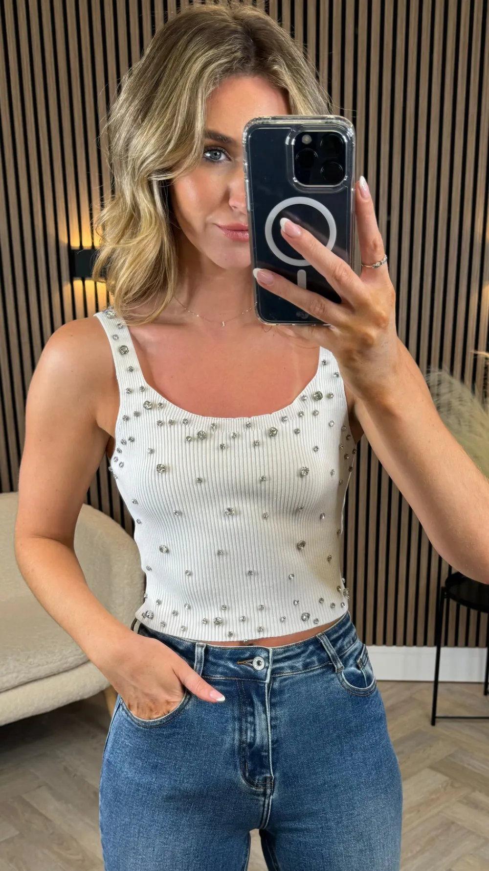 eabha_white_diamante_deta_0.webp PARIS FASHION SHOPS Tops^Eabha White Diamante Detail Crop Top