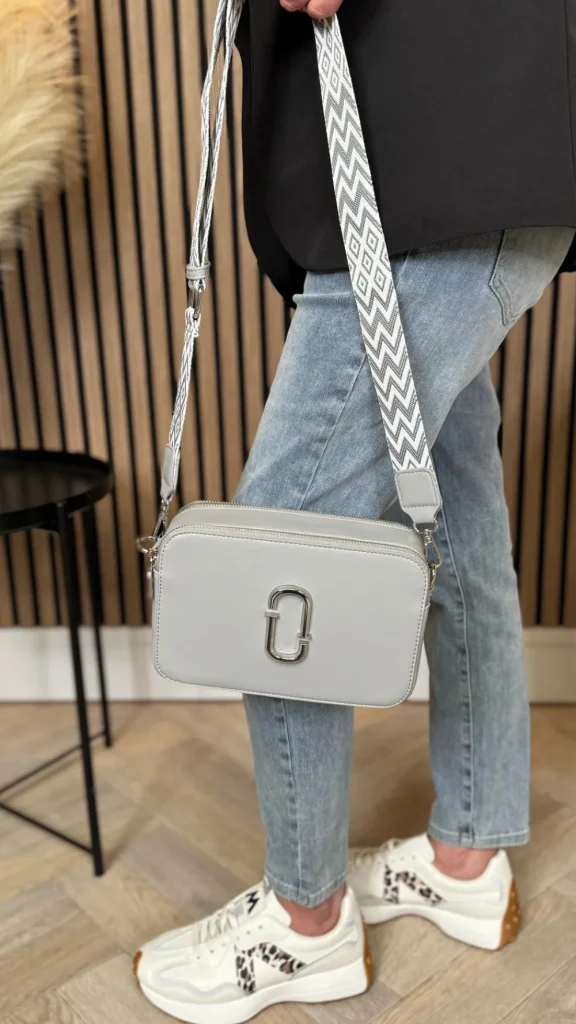 Roc Ronoco Bags^Gabby Grey Crossbody Handbag