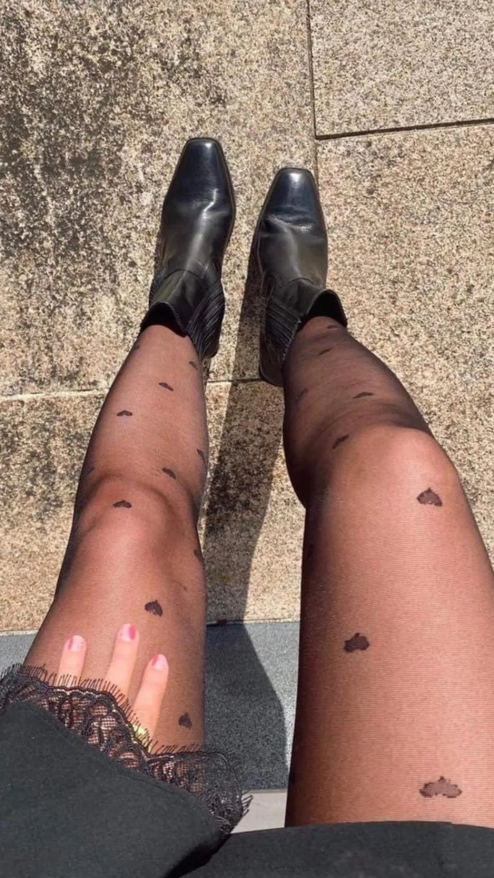 gina_black_all_over_heart_0.webp PAMELA MANN Tights^Gina Black All Over Heart Sheer Tights