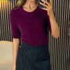 SEVEN SEPT Skirts & Shorts^Jacie Black Pinstripe Wrap Effect Skort