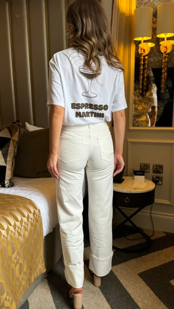 REDIAL Jeans^Jacinta Off-White Straight Leg Jeans