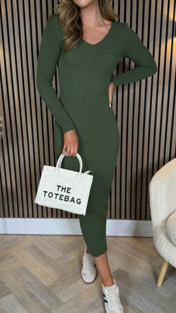PARIS FASHION SHOPS Bags^Jade Beige 'Tote Bag' Handbag
