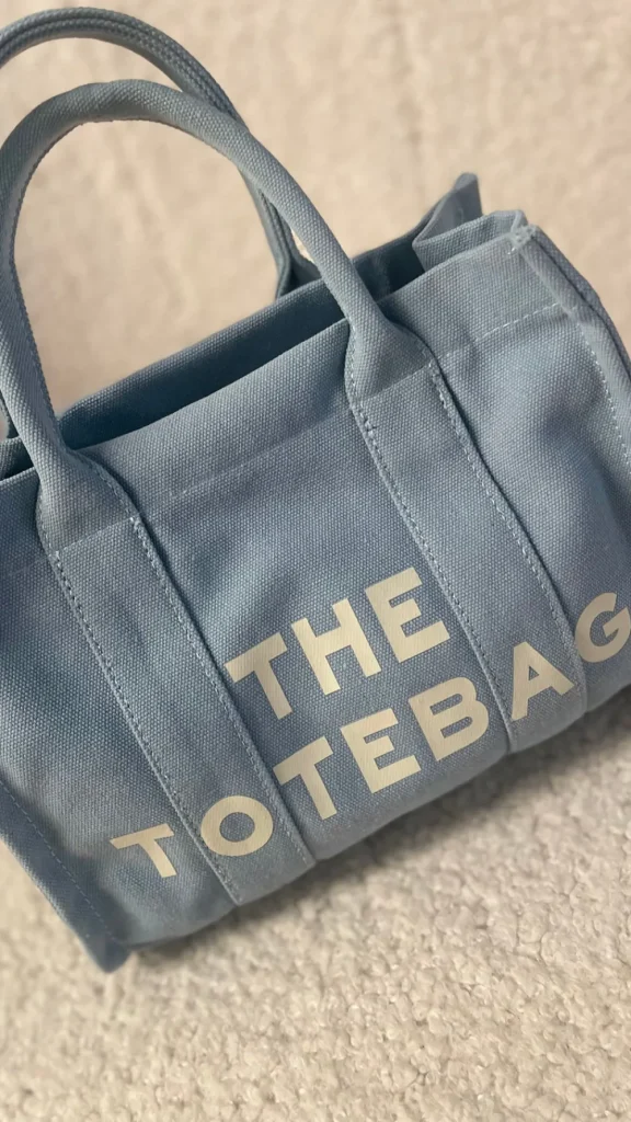 PARIS FASHION SHOPS Bags^Jade Light Blue 'Tote Bag' Handbag