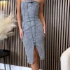 GIRL IN MIND Going Out Dresses | Occasion Dresses^Jessica Grey Denim Midi Dress