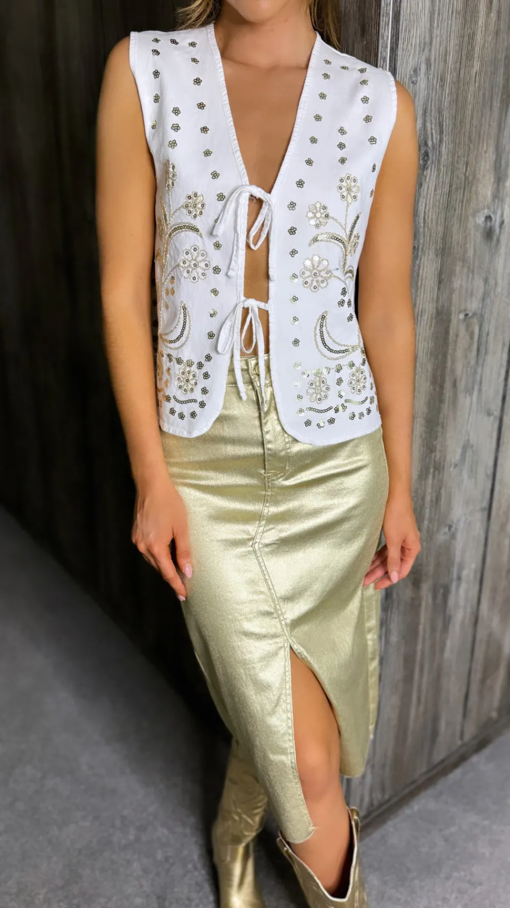 julian_gold_midi_skirt_5.webp INEX-H Skirts & Shorts^Julian Gold Midi Skirt