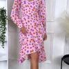 INFLUENCE Going Out Dresses | Occasion Dresses^Juliet Lilac Printed Floral Wrap Midi Dress
