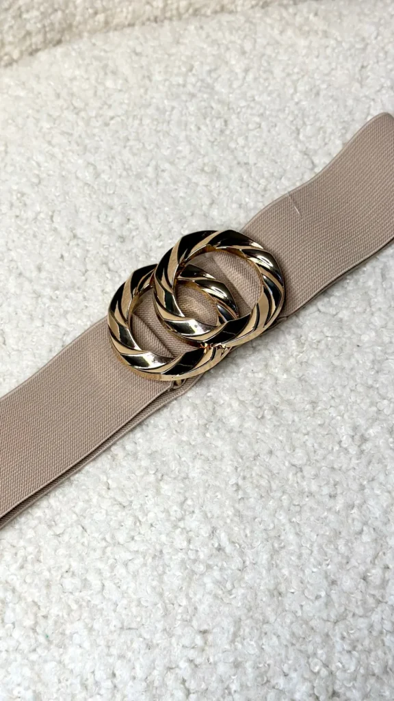 PHANIE MODE Belts^Lennox Camel Buckle Detail Belt