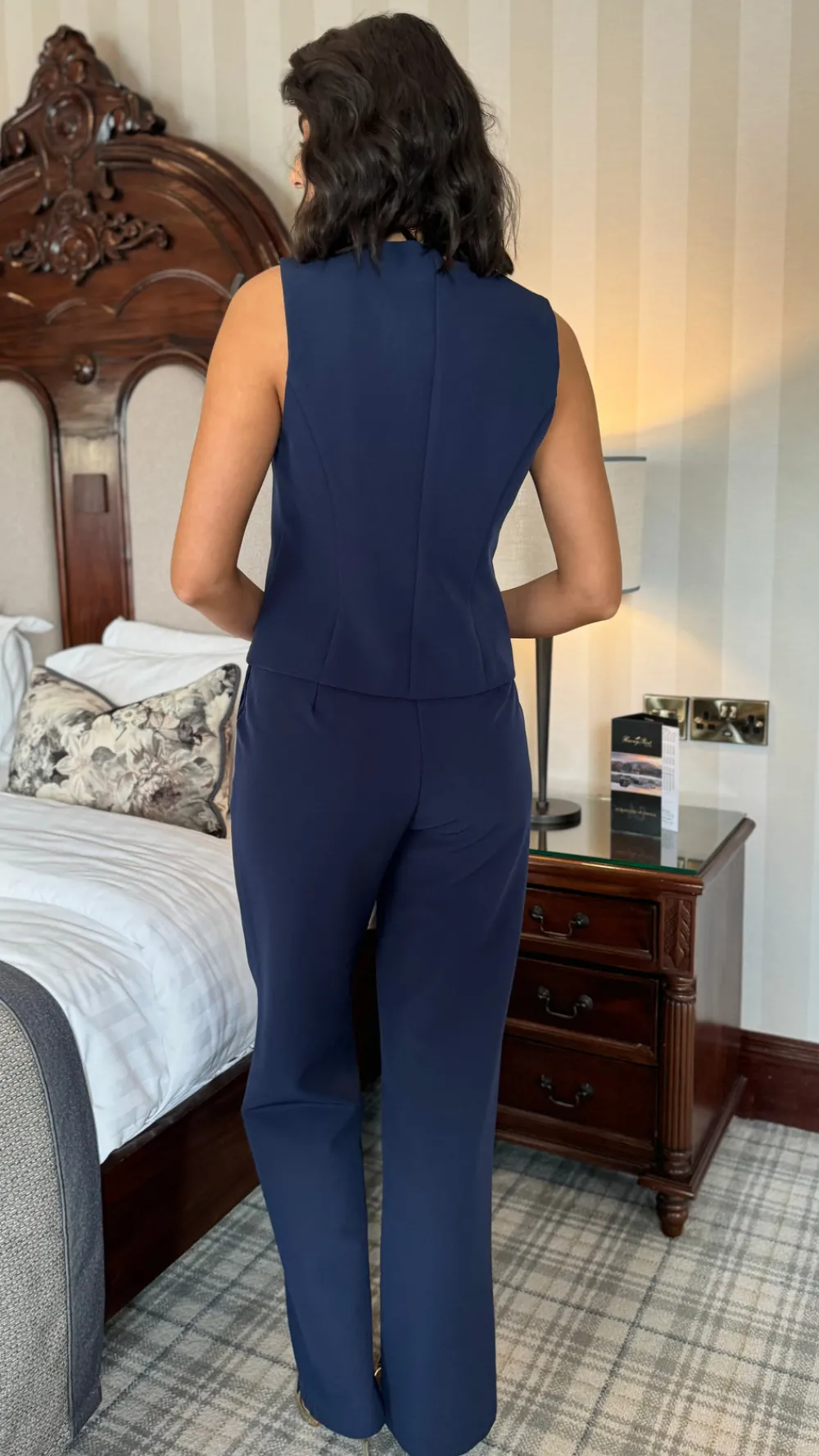 lorie_navy_trousers_amp_w_2.webp GIRL IN MIND Co-ords^Lorie Navy Trousers & Waistcoat Co Ord