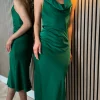 GIRL IN MIND Going Out Dresses | Occasion Dresses^Louisa Green Cowl Neck Midi Dress