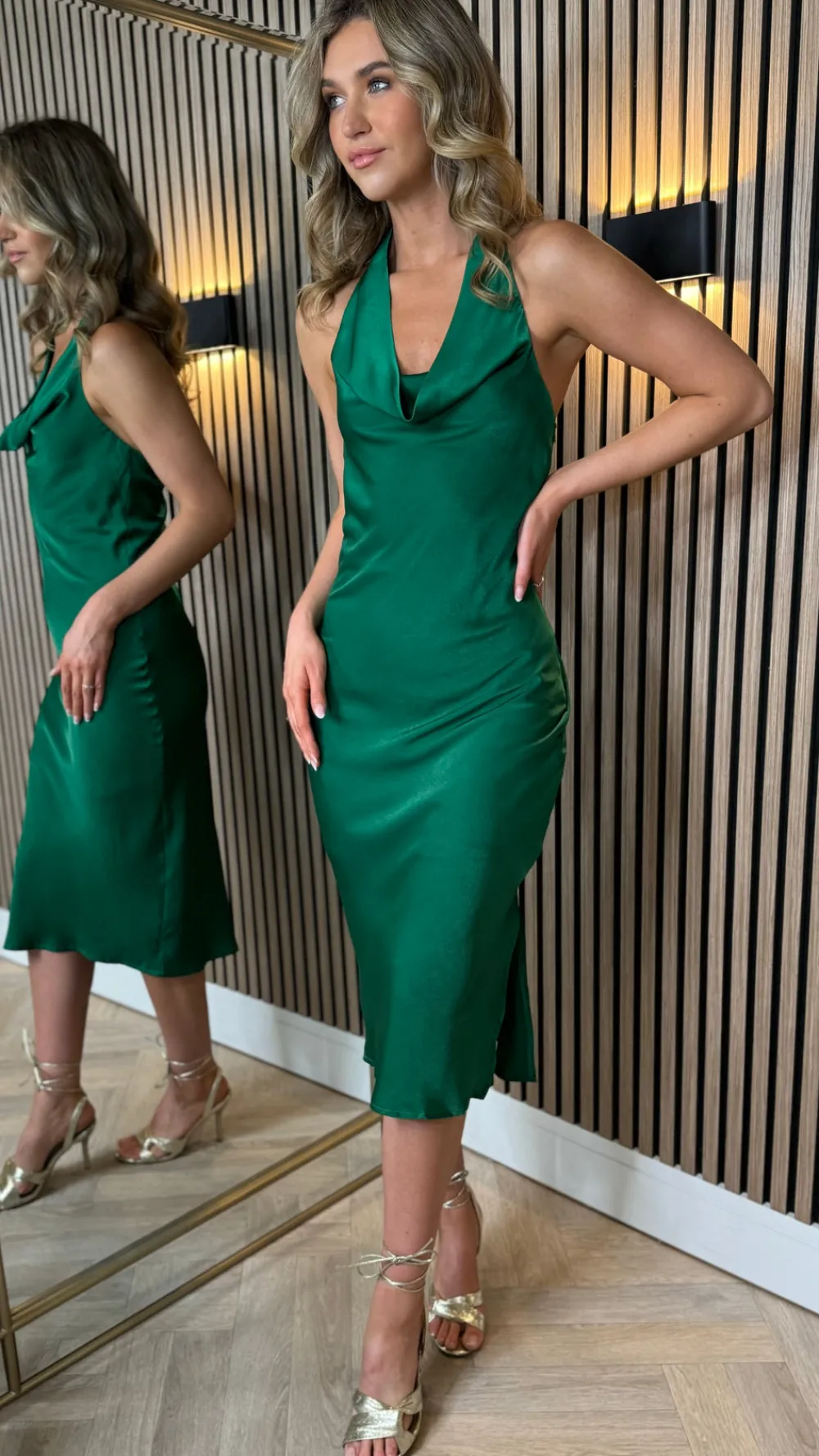 louisa_green_cowl_neck_mi_3.webp GIRL IN MIND Going Out Dresses | Occasion Dresses^Louisa Green Cowl Neck Midi Dress