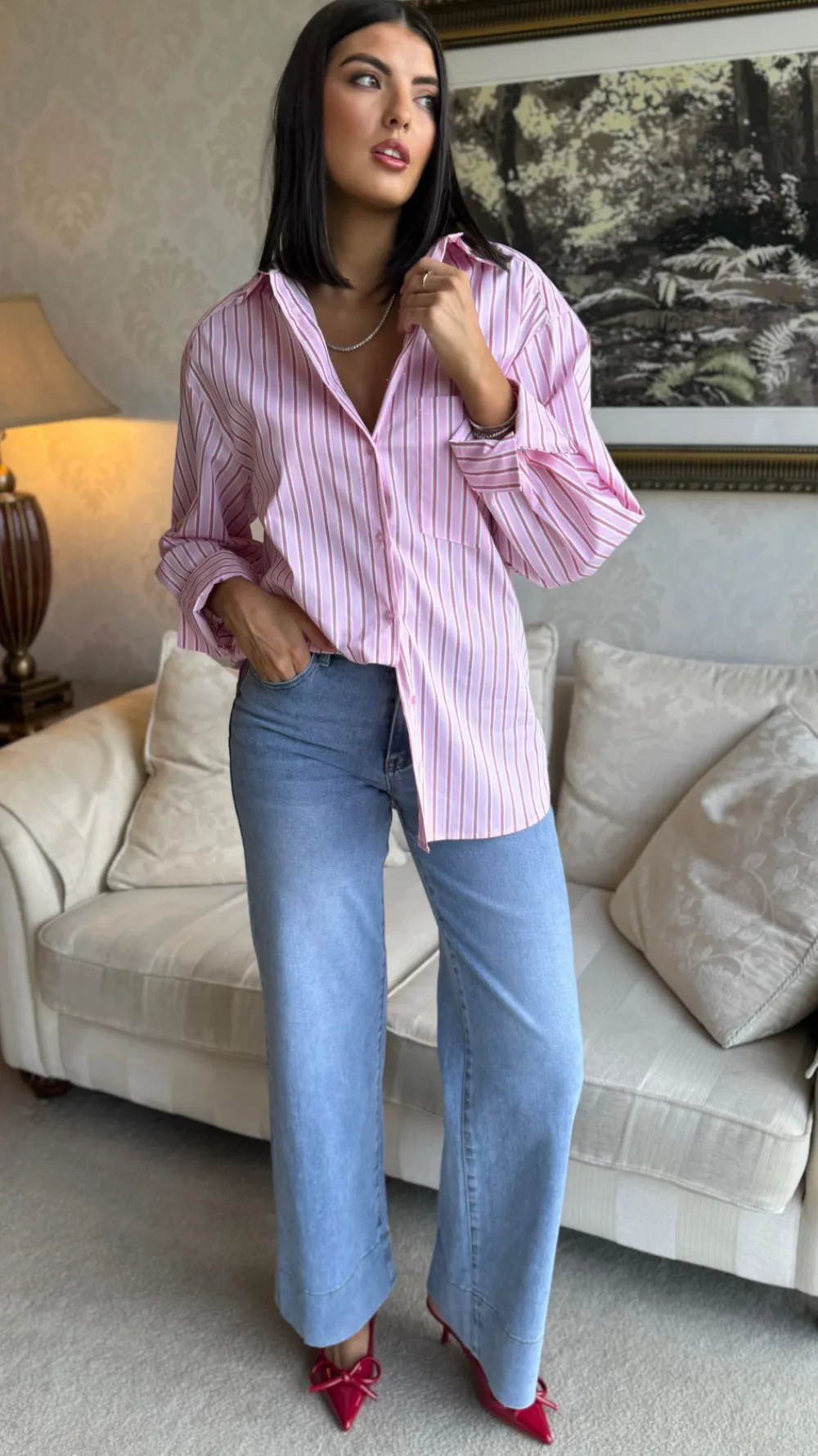 maleah_light_blue_wide_le_0.webp ESTEE BROWN Jeans^Maleah Light Blue Wide Leg Jeans