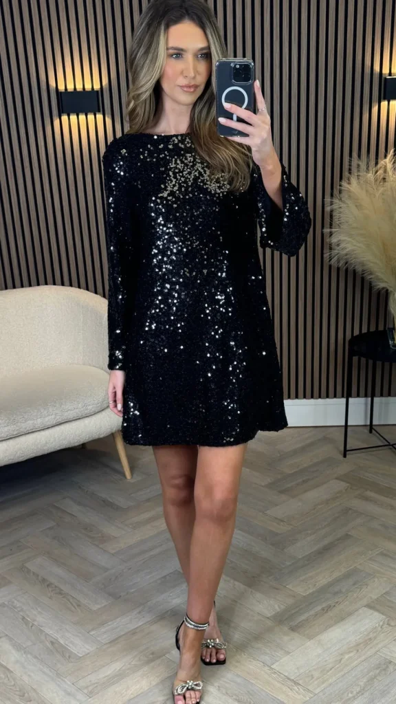 BELLAVIE Going Out Dresses | Occasion Dresses^Nikita Black With Black Bow Detail Mini Dress