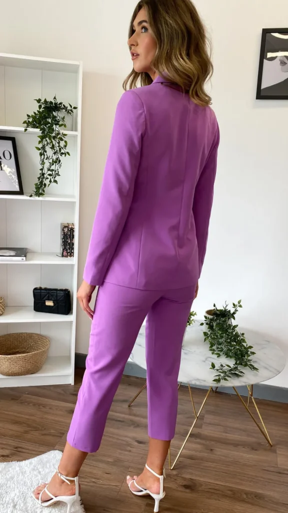 IONEL Trousers^Rhea Purple Trousers