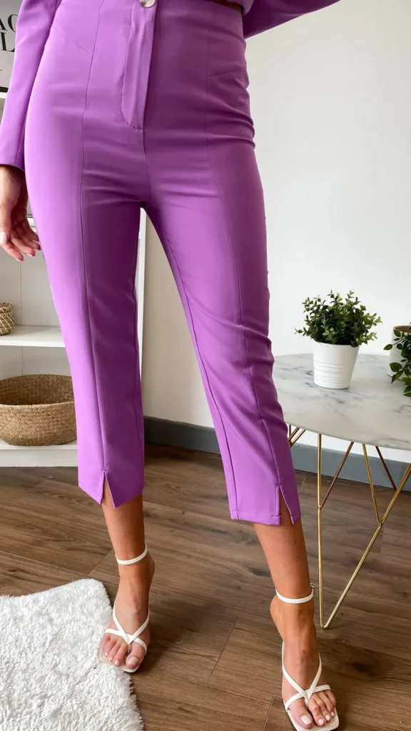 IONEL Trousers^Rhea Purple Trousers