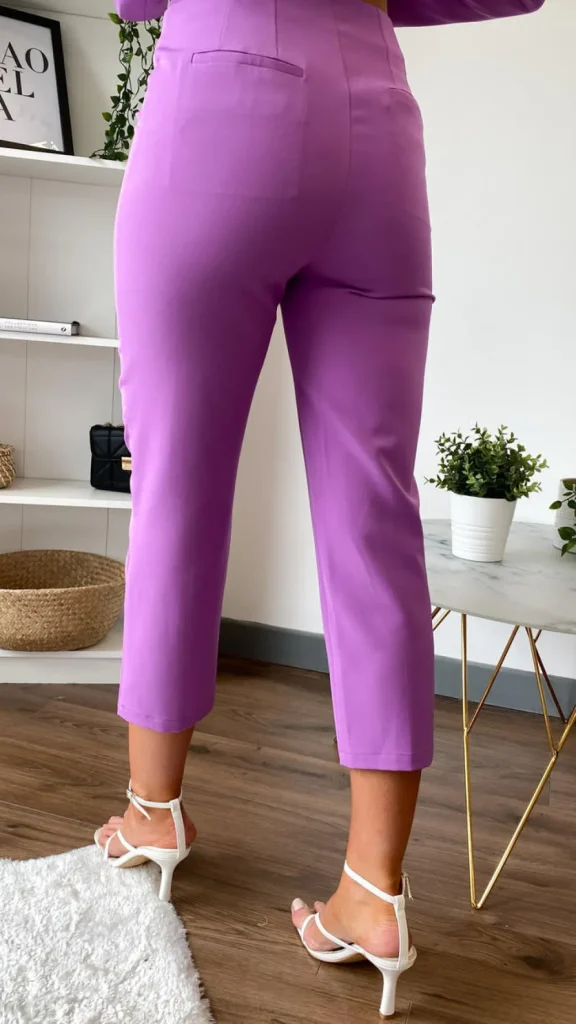 IONEL Trousers^Rhea Purple Trousers