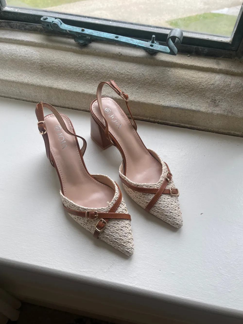 rhianne_beige_block_heel__0.webp JOIA Heels^Rhianne Beige Block Heel Slingback Shoes