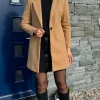 SARL KAIA Coats & Jackets^Rosario Camel Collared Coat