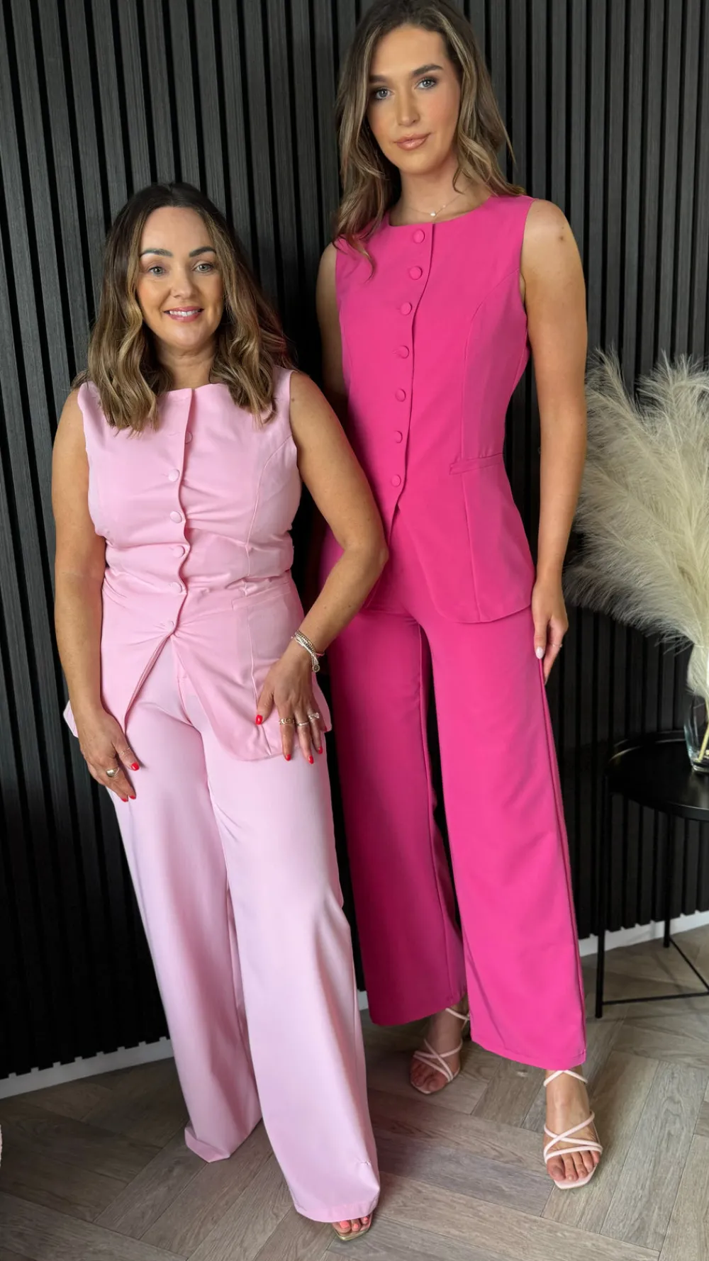 samantha_fuchsia_trousers_1.webp COPPEROSE Co-ords^Samantha Fuchsia Trousers & Longline Waistcoat Co Ord