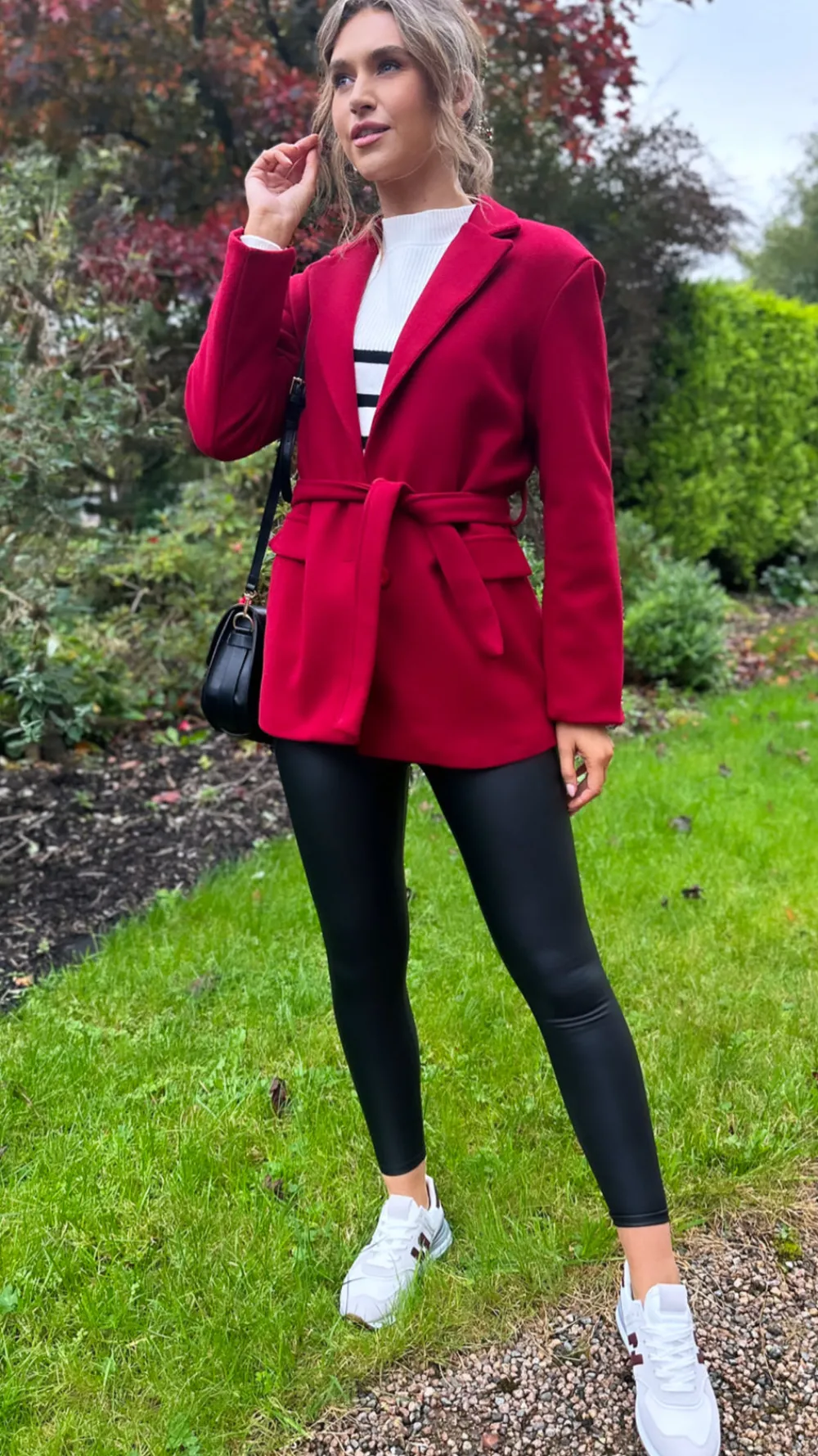 sawyer_red_belted_short_c_2.webp ROSY DAYS DESVENCHY Coats & Jackets^Sawyer Red Belted Short Coat
