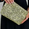 JM FACTORY Bags^Sheila Gold Clutch Bag