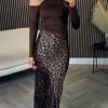 VERA LUCY Tops^Sloane Chocolate Ruched One Shoulder Top