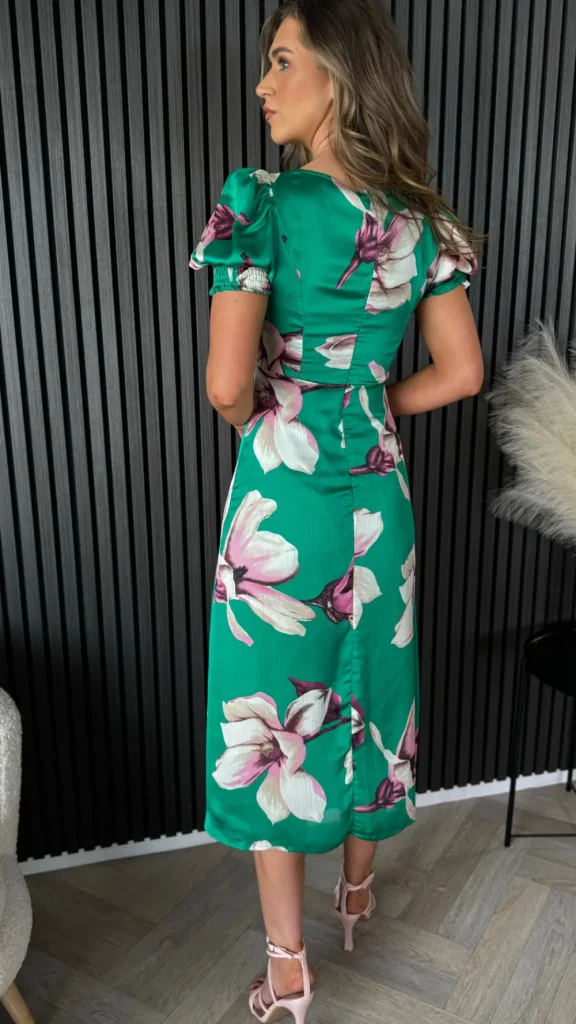 GIRL IN MIND Going Out Dresses | Occasion Dresses^Taylor Green Abstract Sweetheart Midi Dress