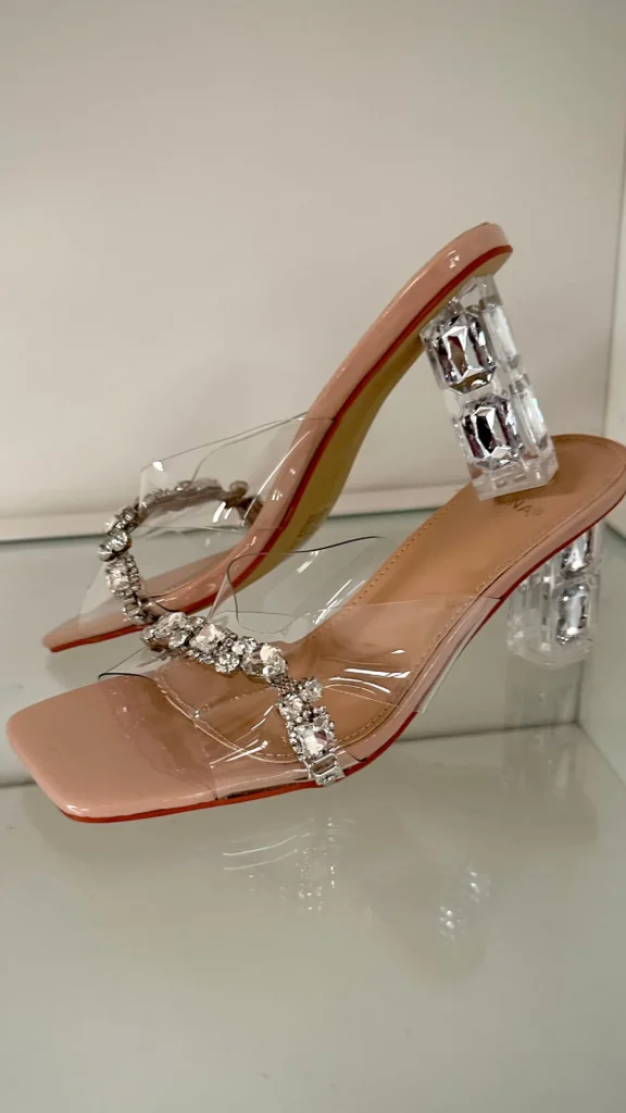 SAS ACTIV GIVANA Heels^Trudy Diamante Strap and Heel Sandals