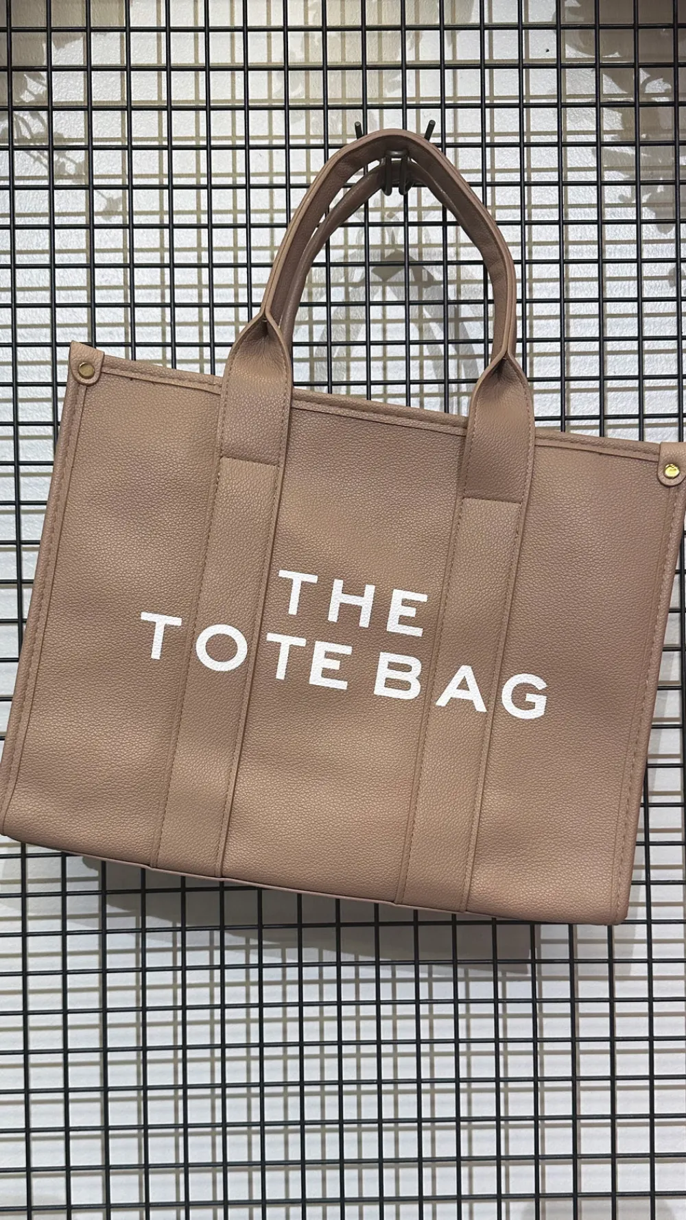 vondra_khaki_large_tote_h_2.webp Roc Ronoco Bags^Vondra Khaki Large Tote Handbag