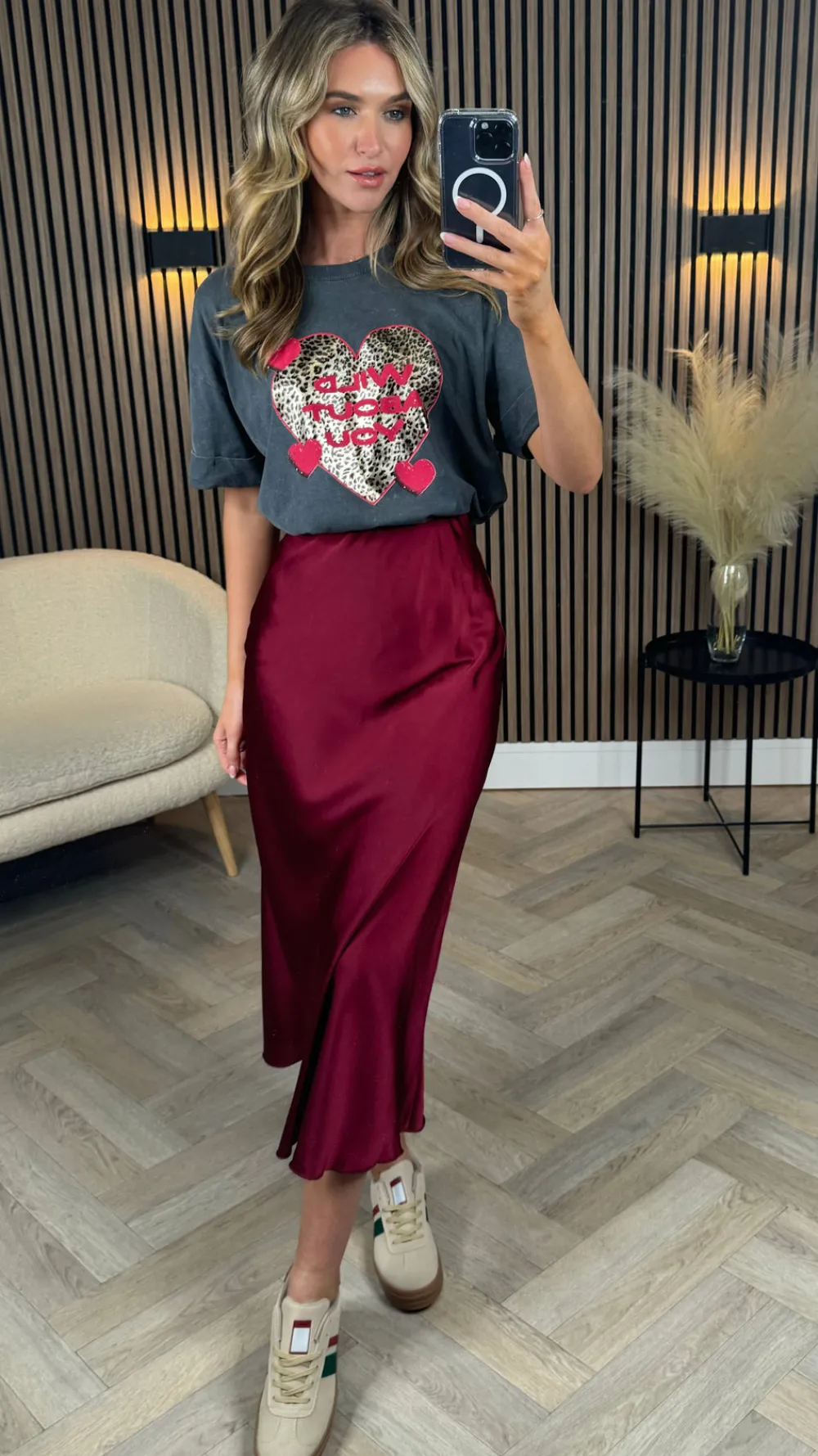 yaella_burgundy_satin_sli_3.webp COPPEROSE Skirts & Shorts^Yaella Burgundy Satin Slip Skirt