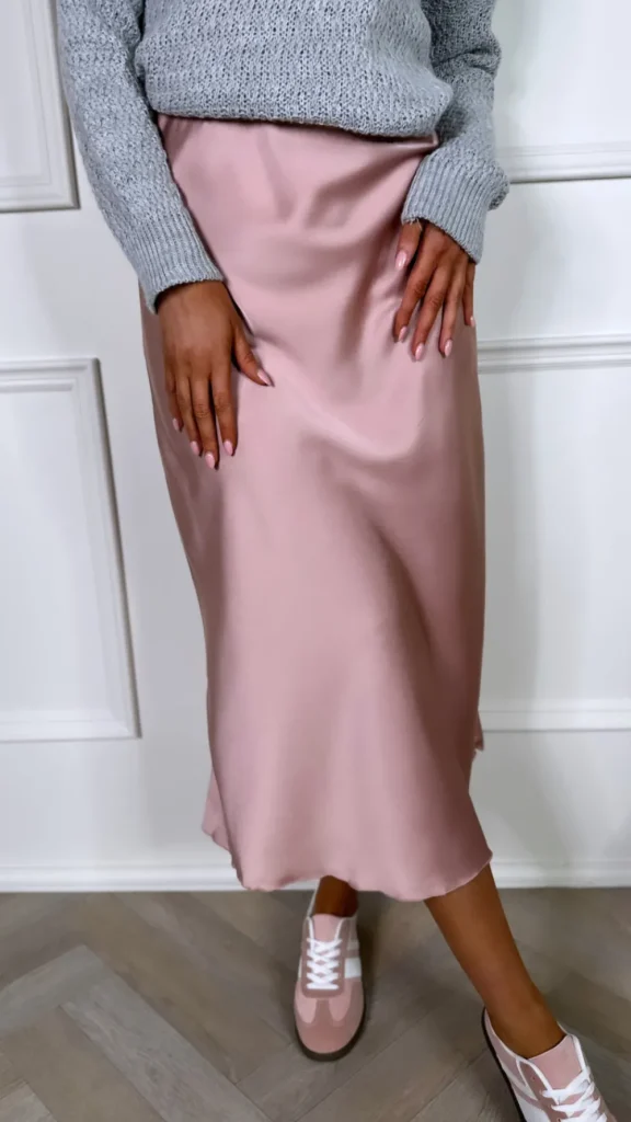 COPPEROSE Skirts & Shorts^Yaella Pink Midi Skirt