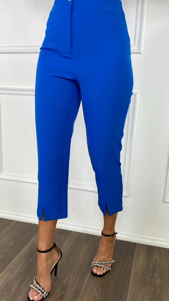 IONEL Trousers | Co-ords^Zayna Cobalt Blue Suit Trousers